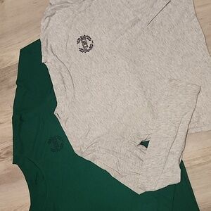 VS Pink Cropped Shirts